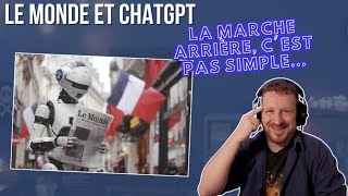Download Lagu Le Monde and ChatGPT: Going backwards isn't easy...