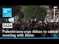 Palestinians call for leader Abbas to step down after hospital strike • FRANCE 24 English