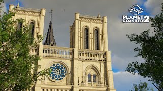 Building A Cathedral Using The Sorcery Pack In Planet Coaster 2 @RubleTrillions
