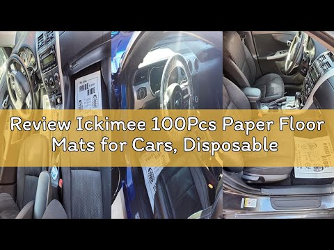 Car Paper Floor Mats Disposable