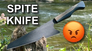 Knife Made Out of SPITE!