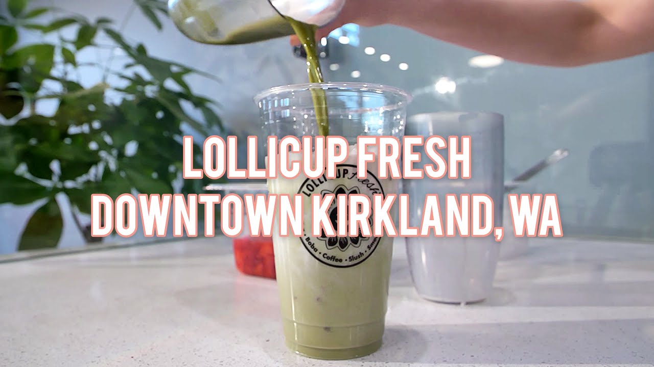[VBC] Lollicup Fresh, Kirkland (Bubble Waffle & Fresh Fruit Boba Tea