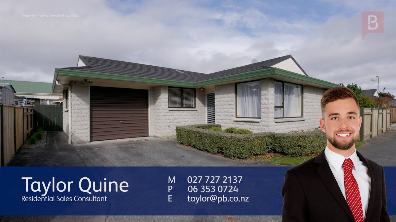 3/64 Albert Street, Palmerston North YouTube