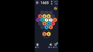 Make7! (by BitMango) - free offline puzzle game for Android and iOS - gameplay.
