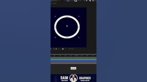 How to Create Circle Animation in After Effects in 3 Easy Steps!#aftereffects  #CircleAnimation