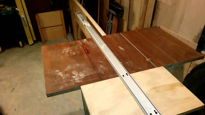 Homemade diy cordless 20v dewalt table saw.