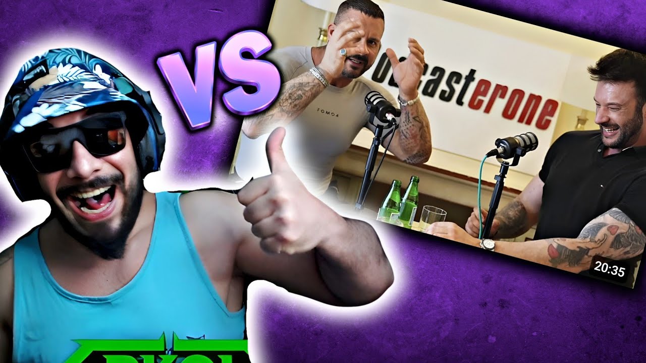 ERKOLE VS PODCASTERONE REACTION AL VIDEO DI TWEENER
