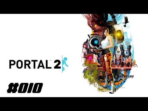 Let's play Portal 2 [German] -=BLIND=- #010 - ICH.. HASSE.. DIESES... GEL