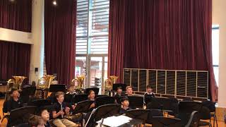 Pulse Counting compound rhythms in Cadet Band