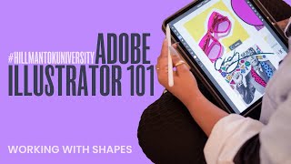 Graphic Design 101: Working with Shapes in Adobe Illustrator 🟣🔷🟧🛑