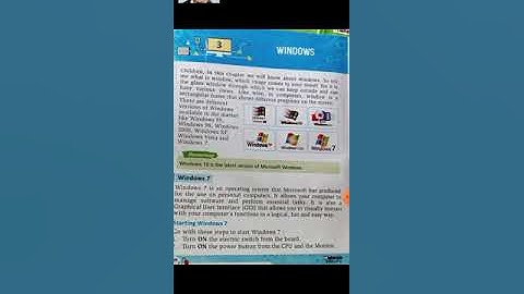 Computer,Class 3,Ch 3 Windows,Part 2,By Sarita Ma