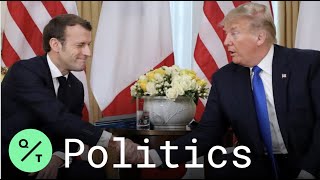 Trump and Macron Meet at NATO's 70th Anniversary