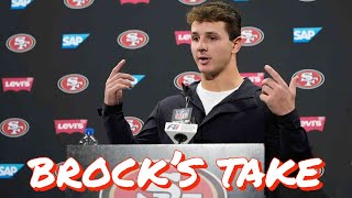Brock Purdy Says How He Feels About Being the 49ers Starting Quarterback