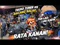 BACANG BALAP TEKNO TUNER HS RATA KANAN! EKSIBISI PALING BRUTAL LAWAN TAN LAD LUM KAEW DI THAILAND!