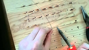 Part 4 8x8x8 led cube, soldering leds in a layer