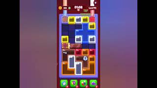 Sand blocks drop puzzle level 193 gameplay walkthrough solution