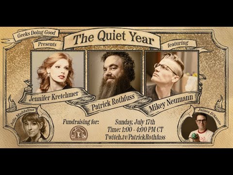 Patrick Rothfuss plays The Quiet Year with his cool geek friends for Geeks Doing Good 2022 - #3