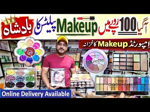 Affordable Makeup Pallets | 100 Rupees Makeup Shop | Imported Cosmetics ...