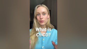 What is CI/CD? Tech explained in simple terms. #tech #techskills #codewithme