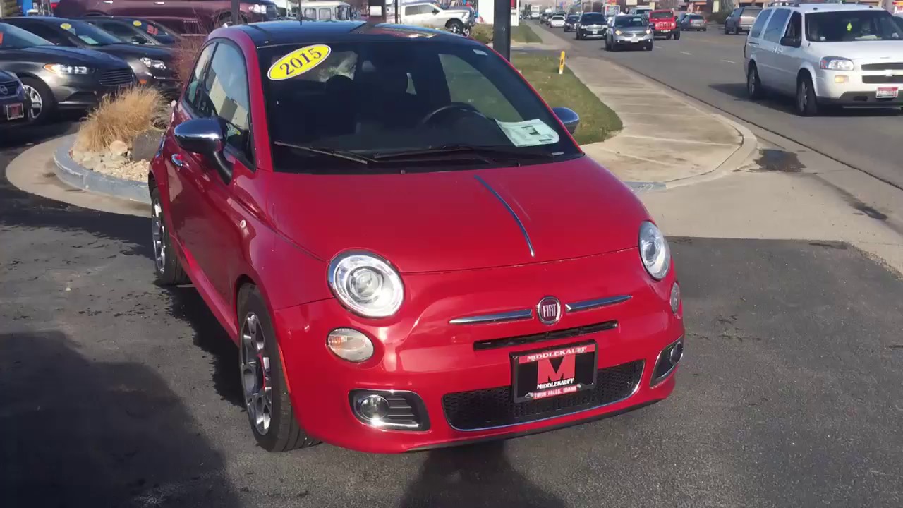 2015 FIAT 500 Sport Hatchback at Middlekauff Honda in Twin Falls, ID