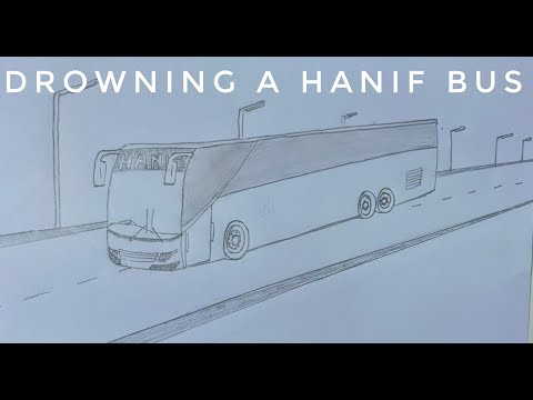Video: How To Draw A Bus With A Pencil