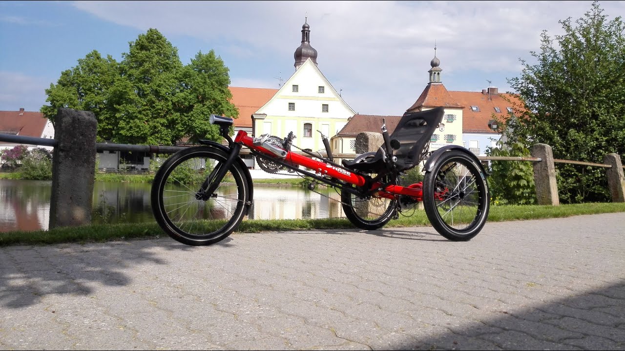 Die ersten Test-Kilometer  mit dem  Hase Kettwiesel ....