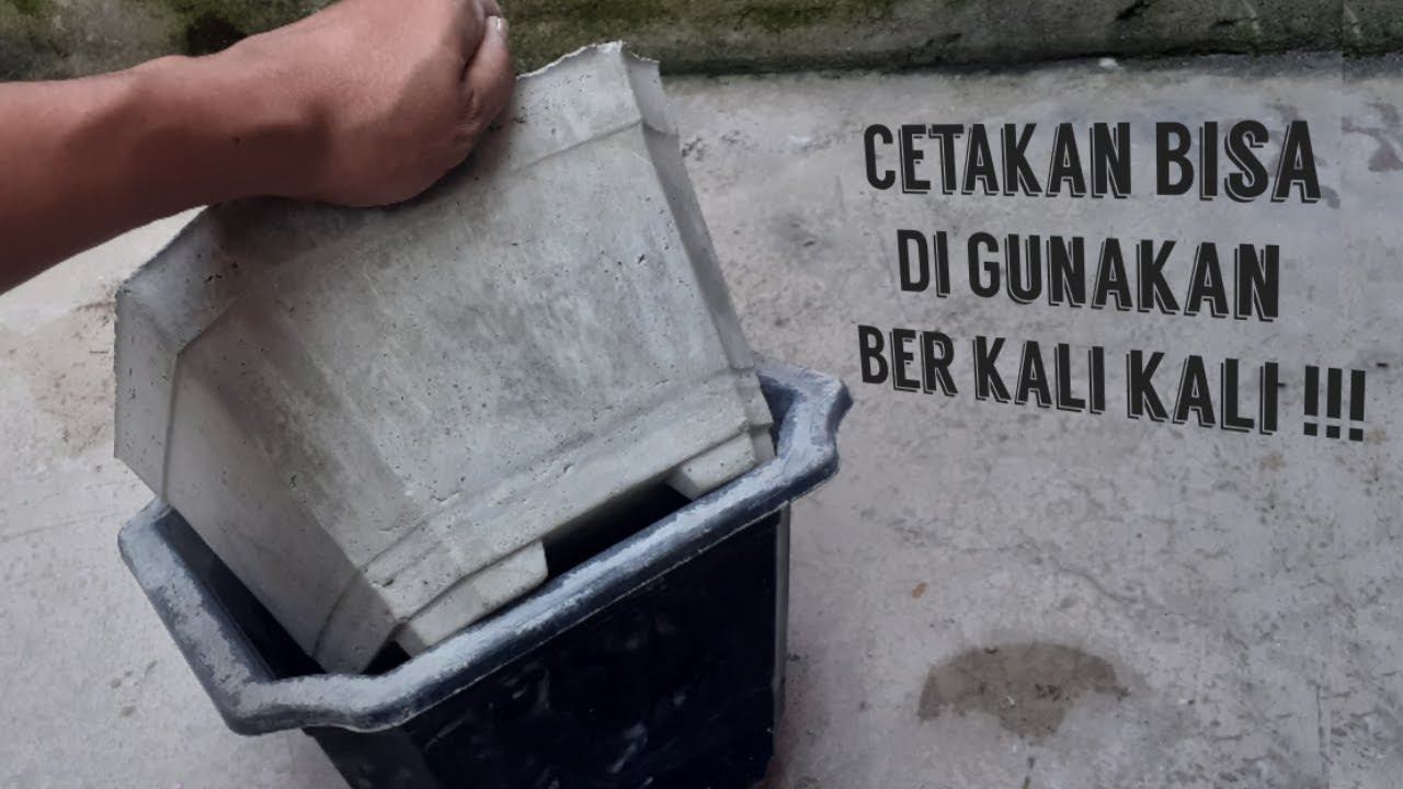  CARA  MEMBUAT  POT  TANPA MENGGUNAKAN CETAKAN  PASIR MEMBUAT  