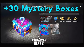Mystery Boxes Are Back 🥵 Opening A LOT OF Boxes & Certificates | World of Tanks Blitz 