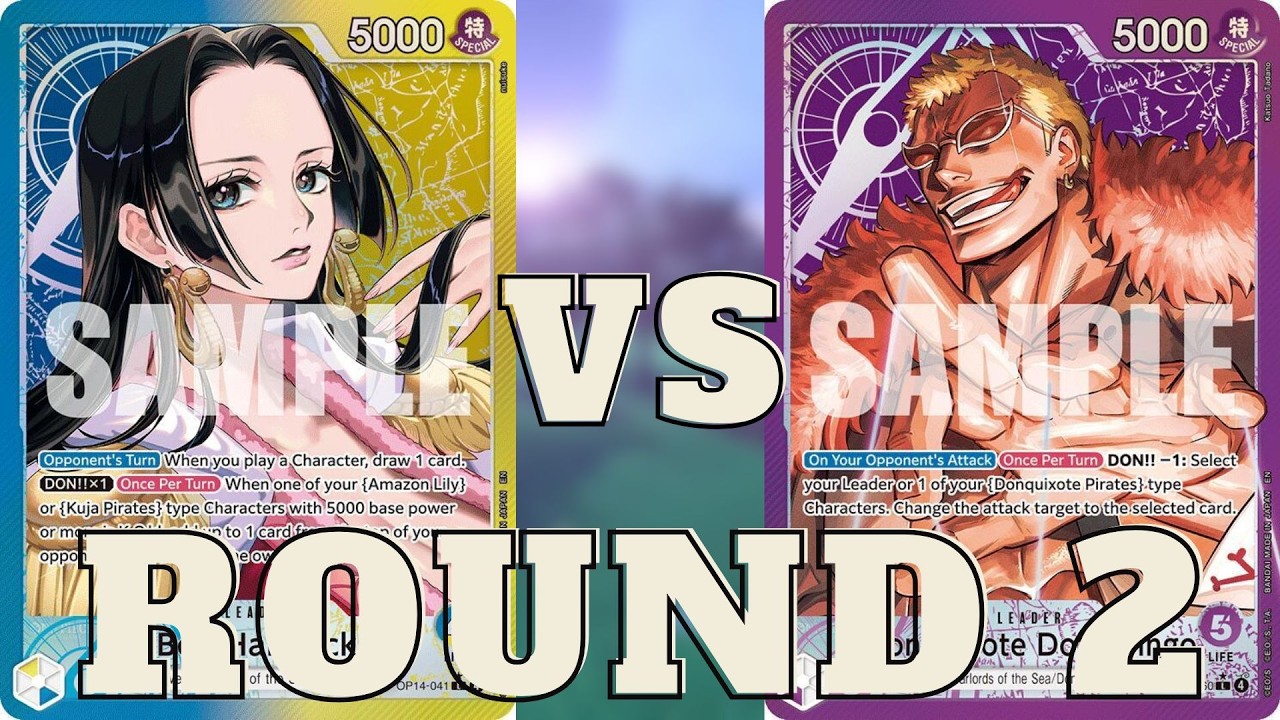[EB-03] Blue/Yellow Boa  Vs Purple Doflamingo | Round 2! | To Much Pressure
