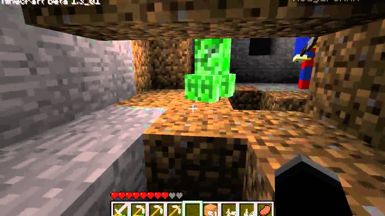 Minecraft Oyun Yorumlama Ep 3 Magara Kesfi Ve Creeper
