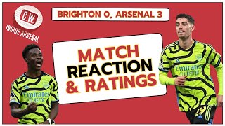 HAVERTZ INCREDIBLE!!!! Brighton 0, Arsenal 3 - Match reaction and Arsenal player ratings