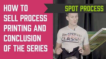 The Best Way to Sell Simulated Process and Four Color Process Screen Printed T-Shirts