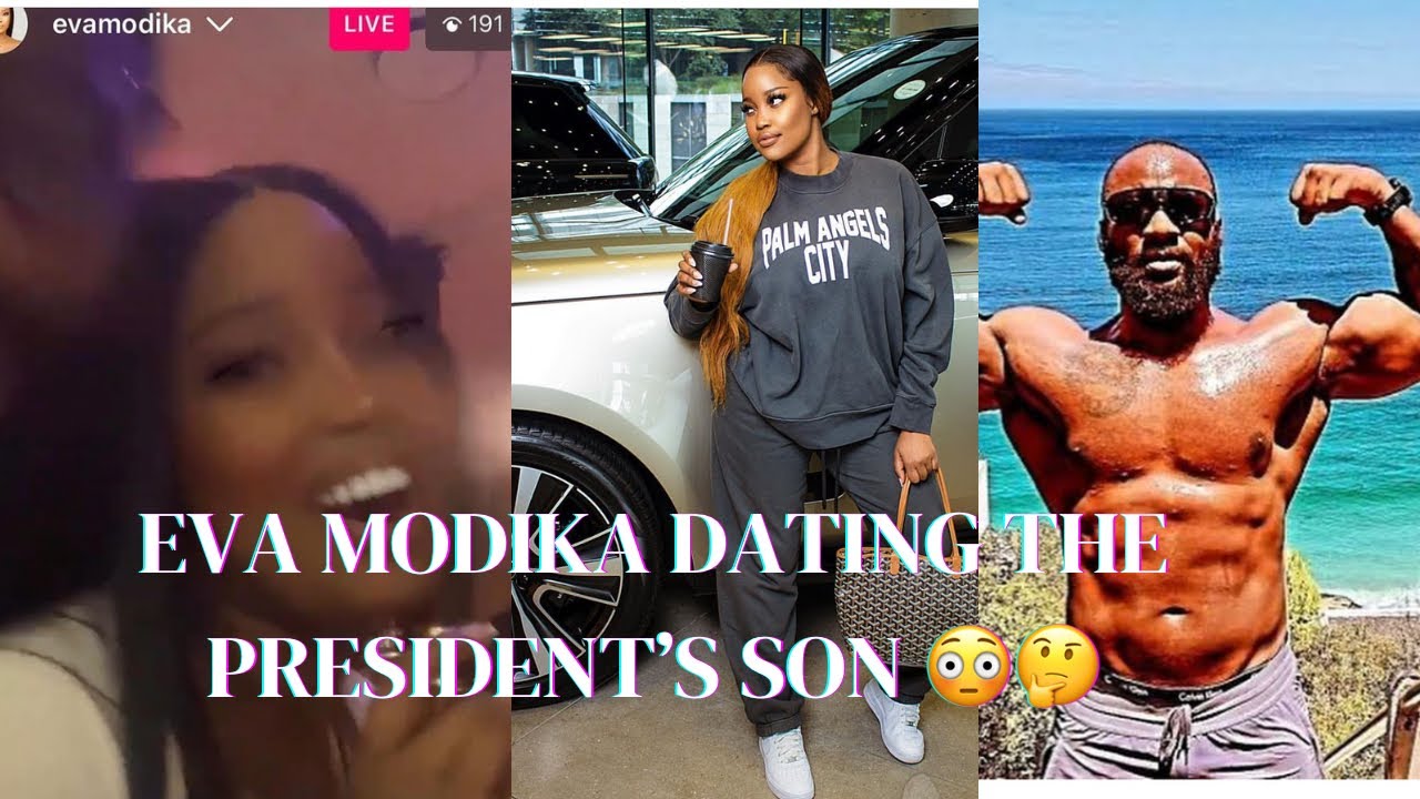 Modika Eva Modika is said to be dating Cyril Ramaphosa’s son Tunelo 😳🤔 - YouTube