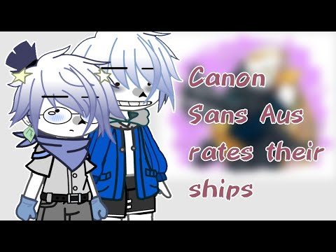 Sans' Aus rates their ships°, Gacha Club