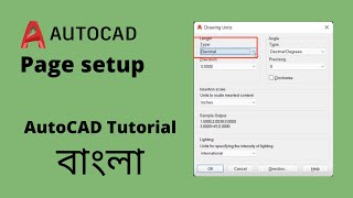 AutoCAD Page Setup | AutoCAD Initial Settings | AutoCAD 2022 Tutorial screenshot 4
