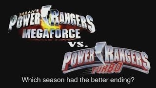 Power Rangers MegaForce vs. Turbo - Which season had the better ending?