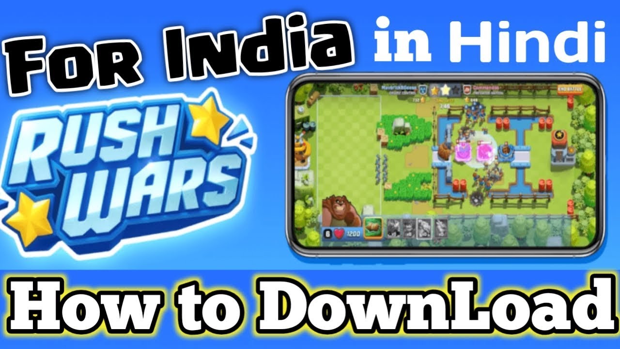 How To Download Rush War Game in india | Hindi