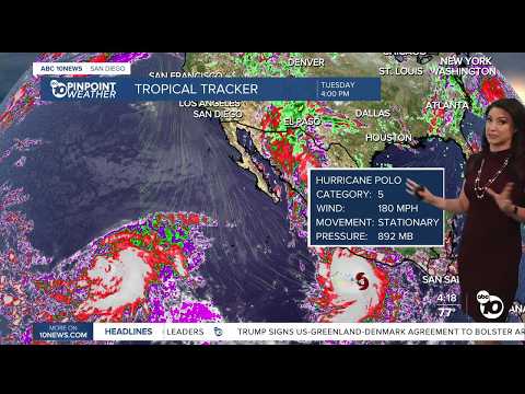 ABC 10News Pinpoint Weather with Meteorologist Megan Parry