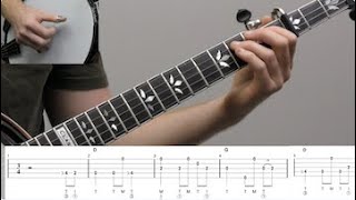 In The Pines | Intermediate Bluegrass Banjo Lesson With Tab