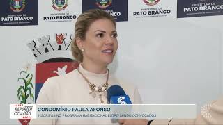 Em Pato Branco, mais sete inscritos no programa...