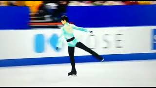 QUADRUPLE AXEL -- FOR THE FIRST TIME IN HISTORY -- YUZURU HANYU