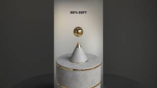 100% Soft Metal Experiment ⚡ #3danimation #blender #cgi