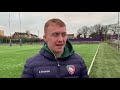 Post-match chat: Tommy Reffell