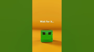 ‼️‼️Unbelievable Satisfying Minecraft Slime‼️‼️ #minecraftanimation #viralvideo #blender