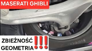 3D WHEEL ALIGNMENT MASERATI GHIBLI Maserati Ghibli Alignment Difficult