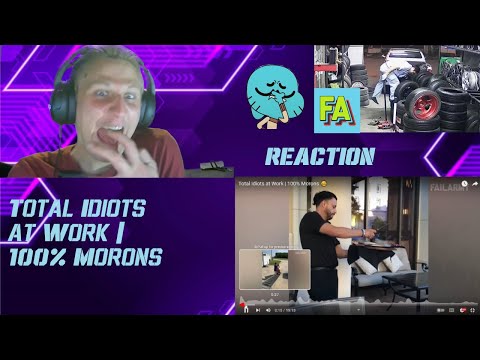 Total Idiots at Work   100% Morons 🥴 Reaction