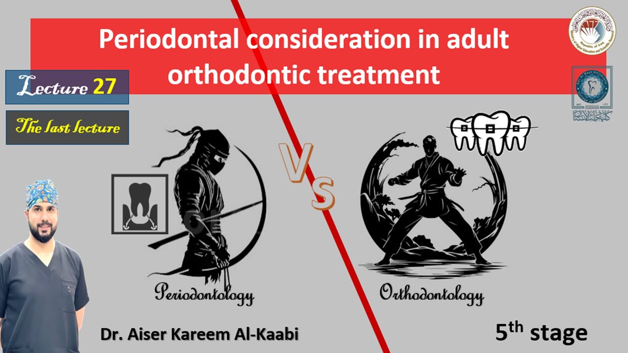 Periodontal consideration in adult orthodontic treatment lec.27 YouTube