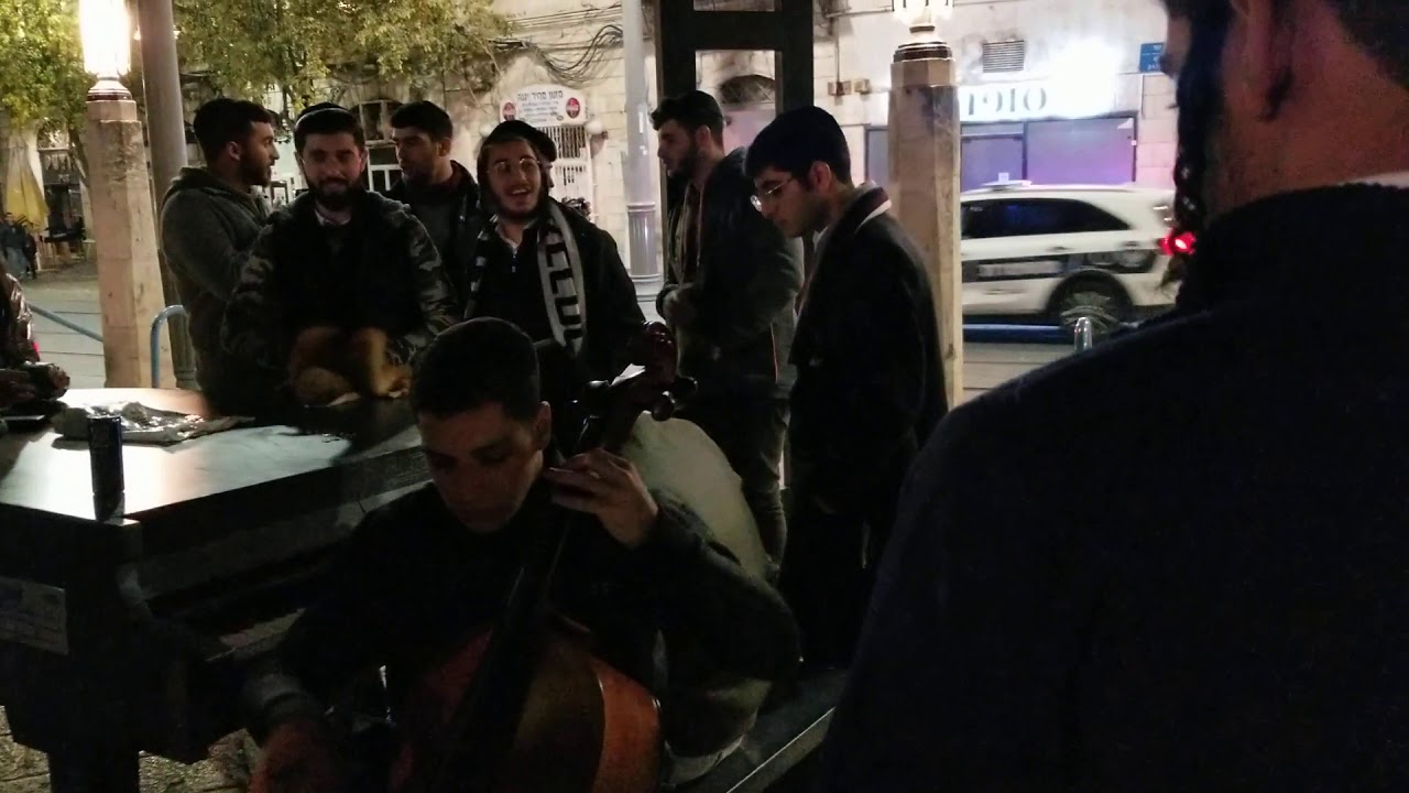 Saturday night in Jerusalem