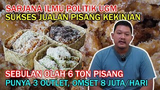 After leaving his job, a UGM political science graduate successfully sells trendy fried bananas! ...