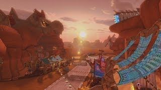 マリオカート8 コース紹介 ホネホネさばく